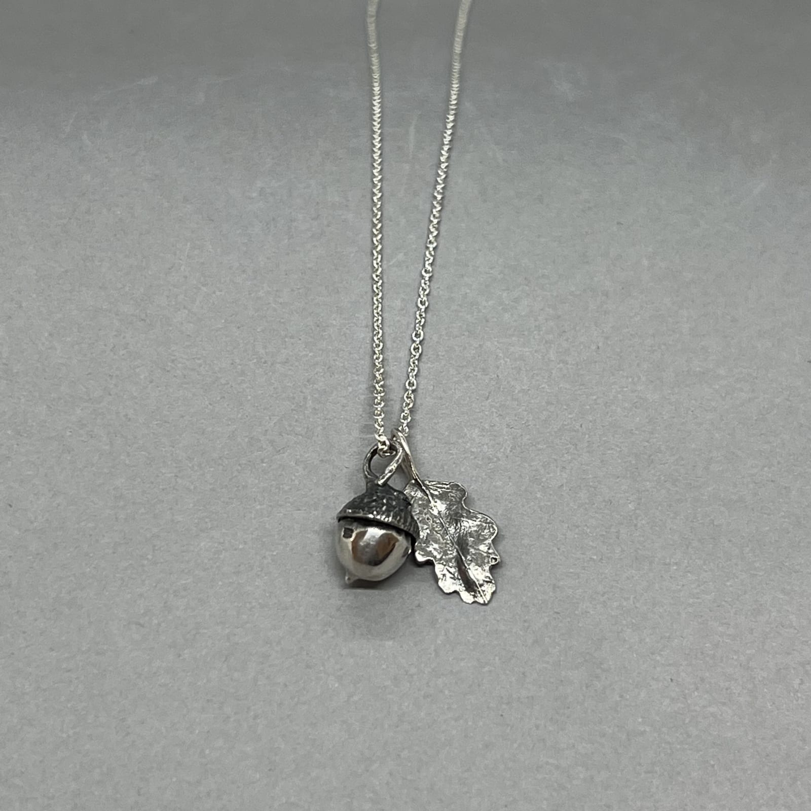 Lucy Jade Sylvester, Acorn & Oak Leaf Pendant