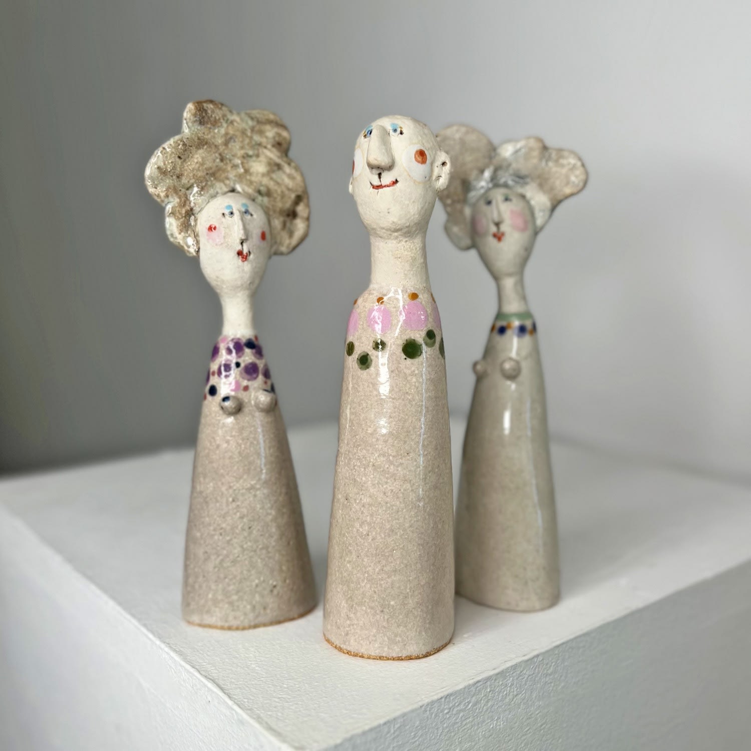Jane Muir little men セラミックオブジェ　陶芸　アート Jane Muir little men セラミックオブジェ 陶芸 アート Little