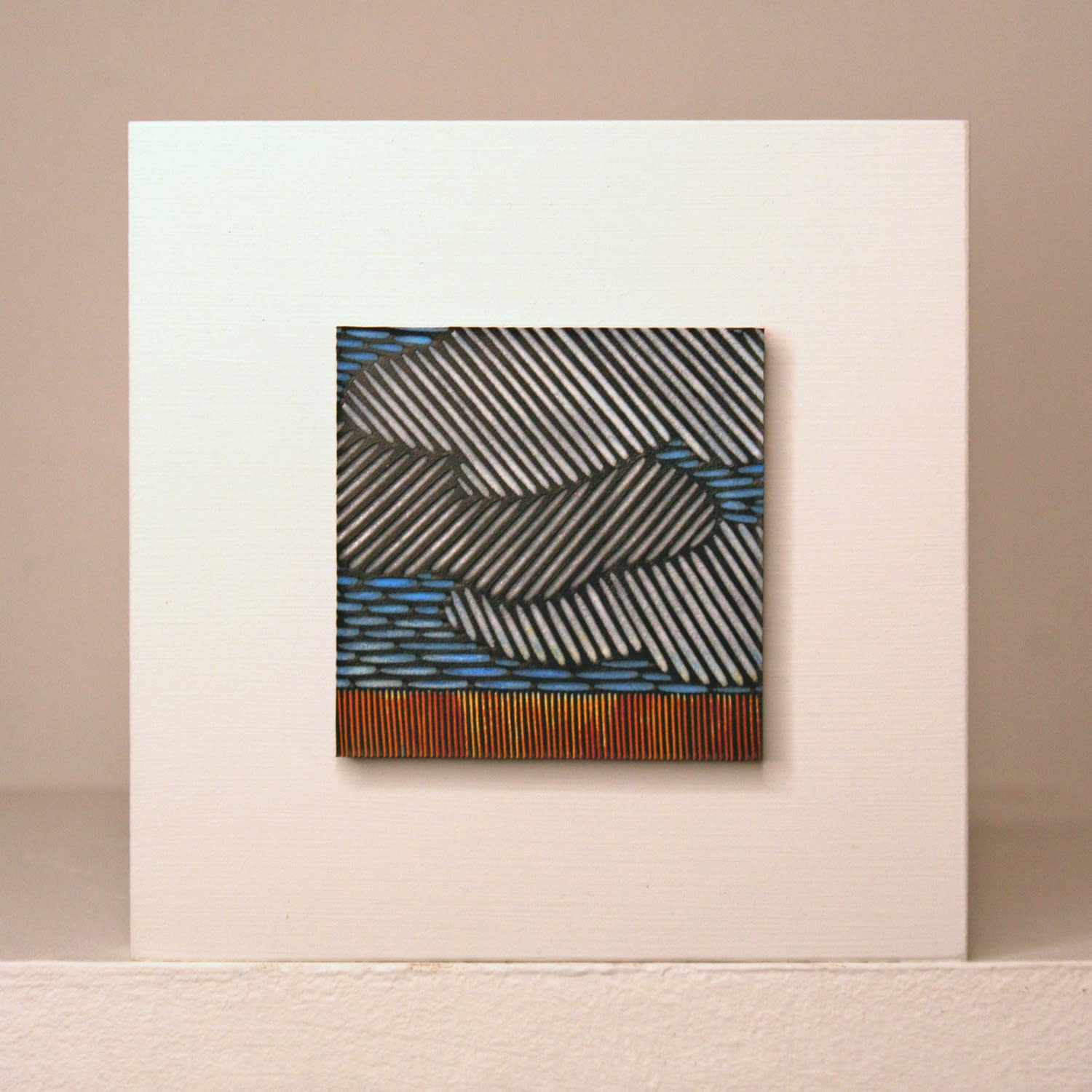 Janine Partington, Panel - Cloudy Landscape