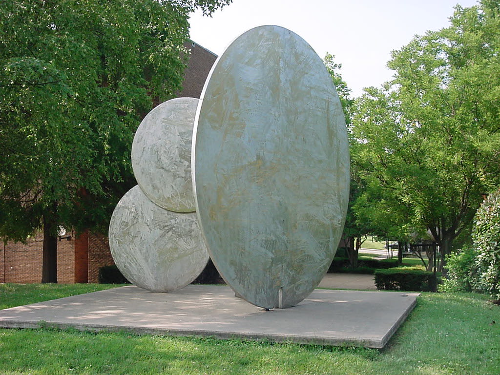 <div class="additional_caption">'Southern Sunrise', 1983. Installed at Winston-Salem State University, Diggs Gallery Winston-Salem, Forsyth County, North Carolina</div>