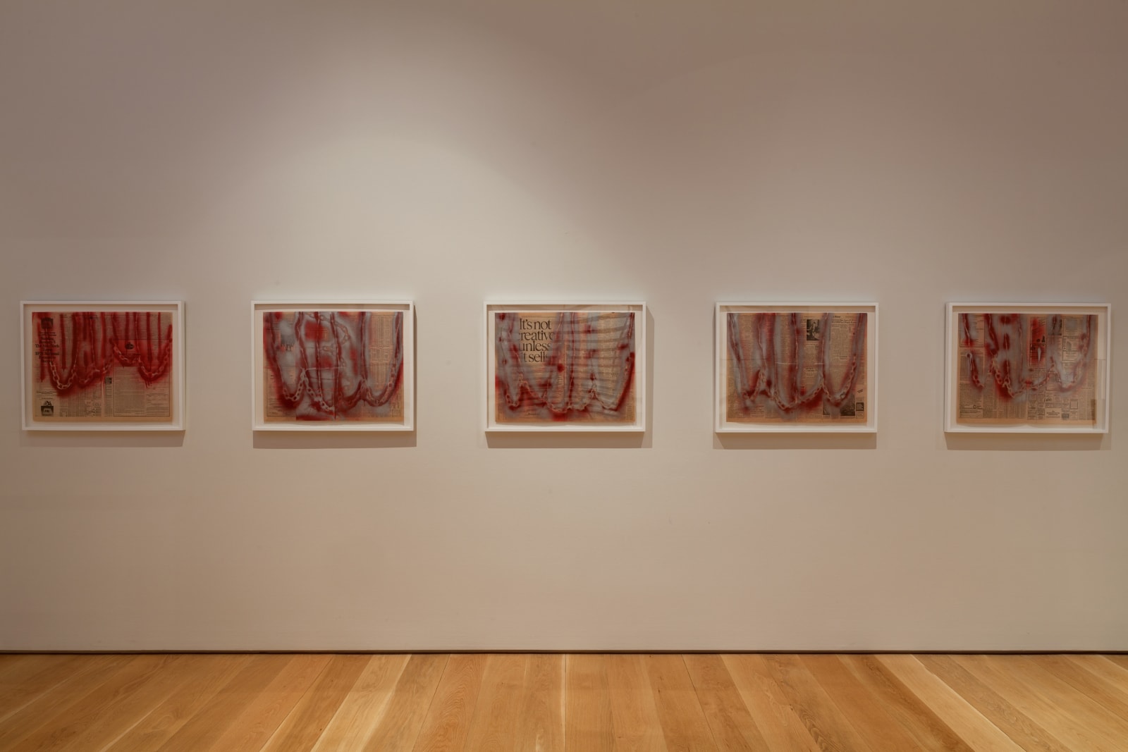 <p>Installation view: 'Melvin Edwards: Five Decades'<span>, Nasher Sculpture Center, Dallas, Texas (2015)</span></p>