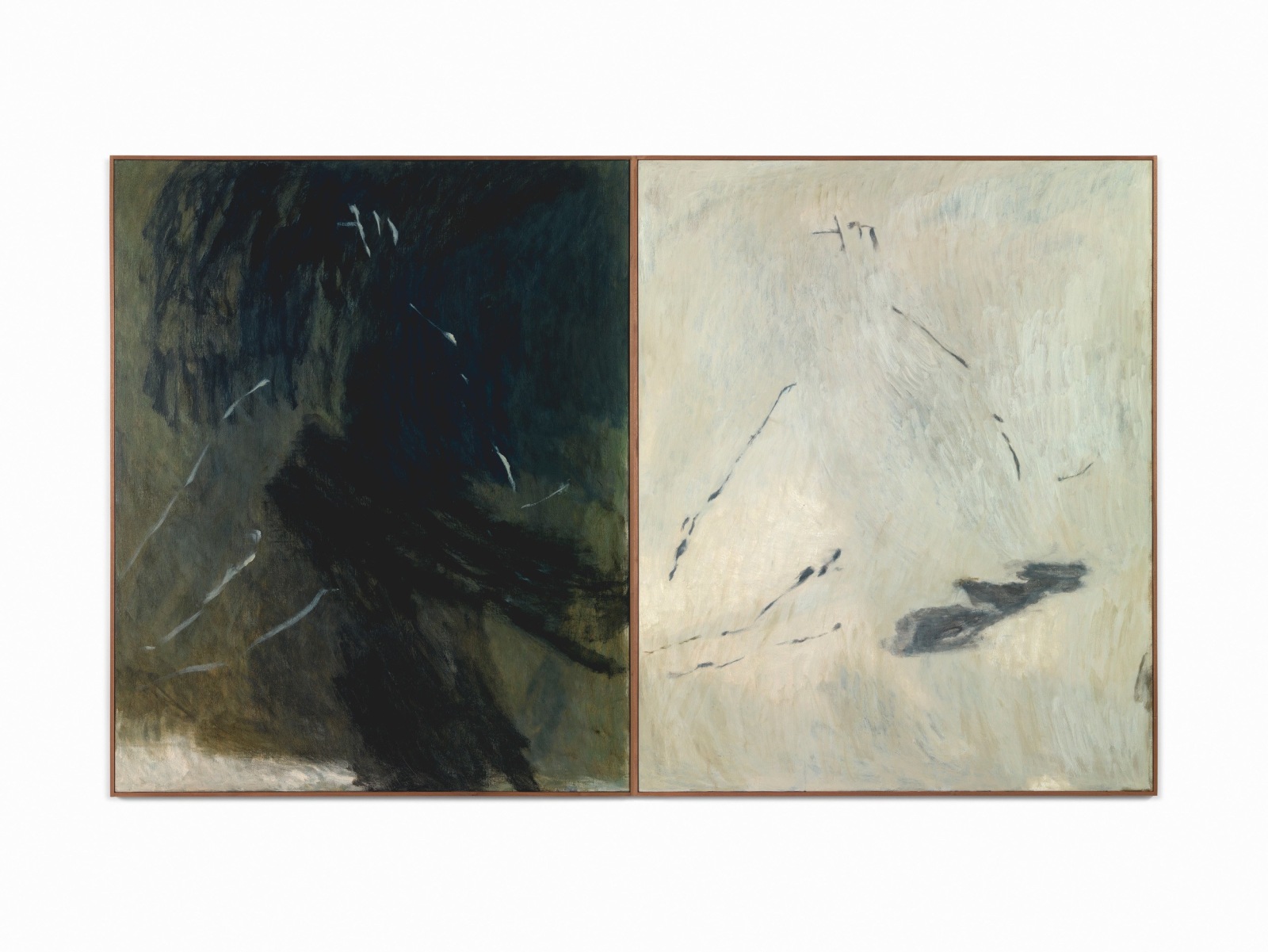 Nuria Maria, August Diptych, 2024