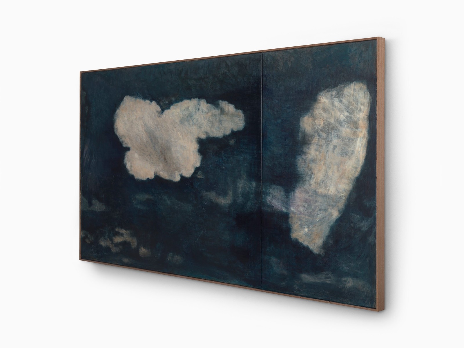 Nuria Maria, Night Cloud (Diptych), 2025