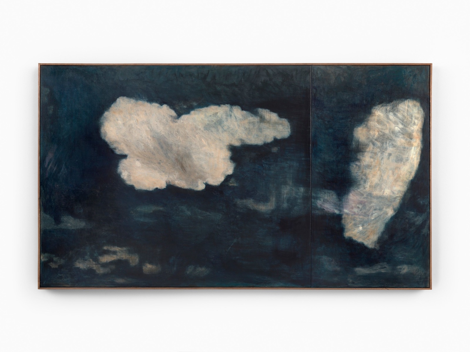 Nuria Maria, Night Cloud (Diptych), 2025