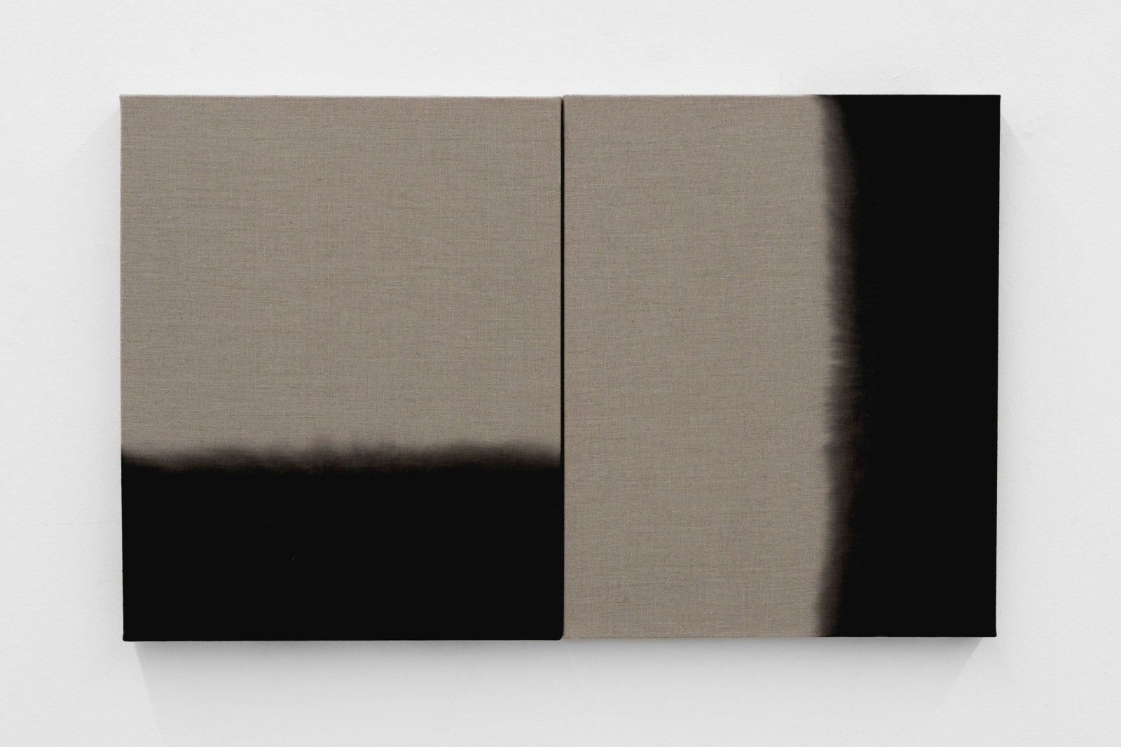 Leonardo Anker Vandal, Borders of the Known World, small Arrokoth diptych, 2024