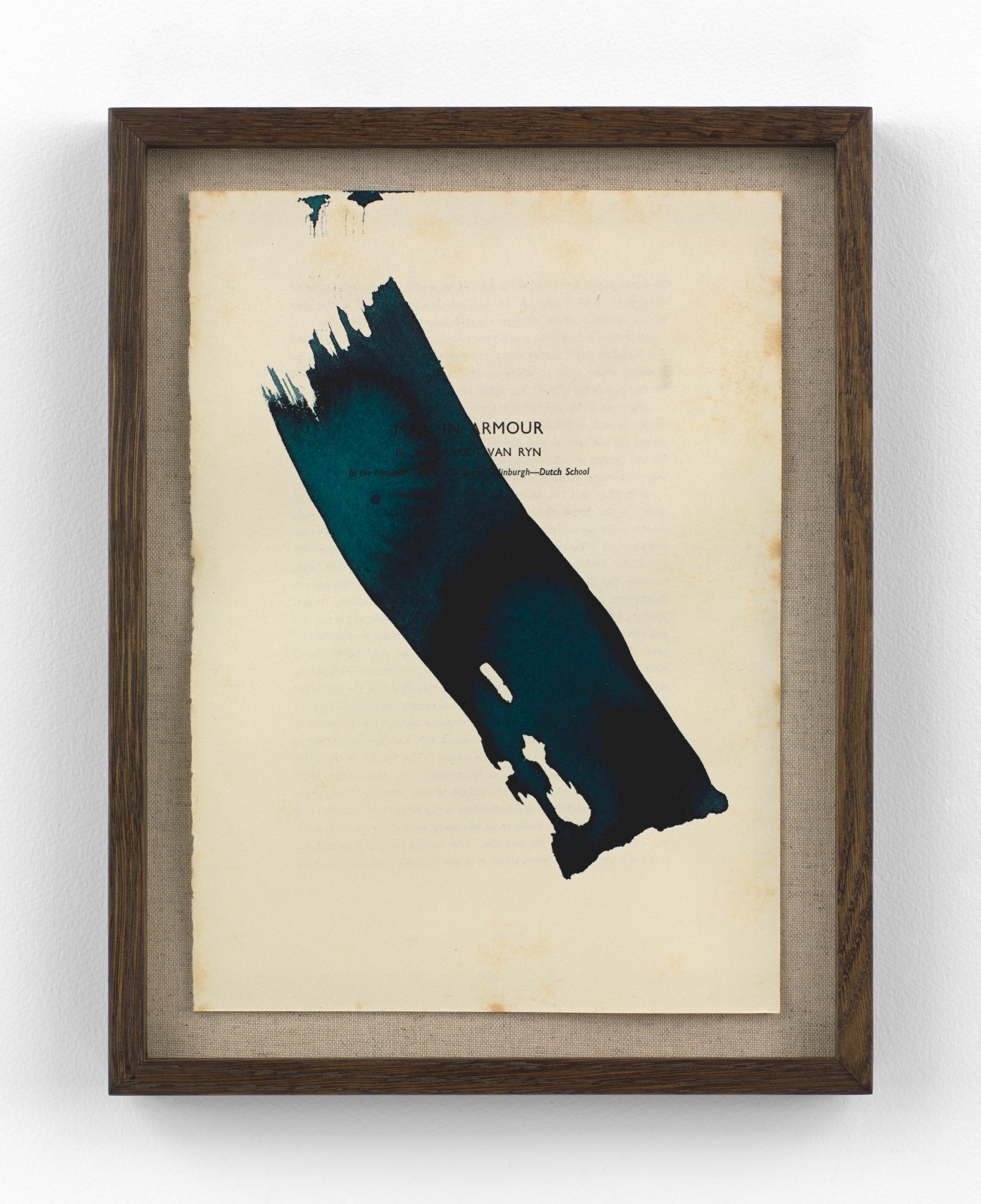 Sam Lock, Man in Armour, 2023