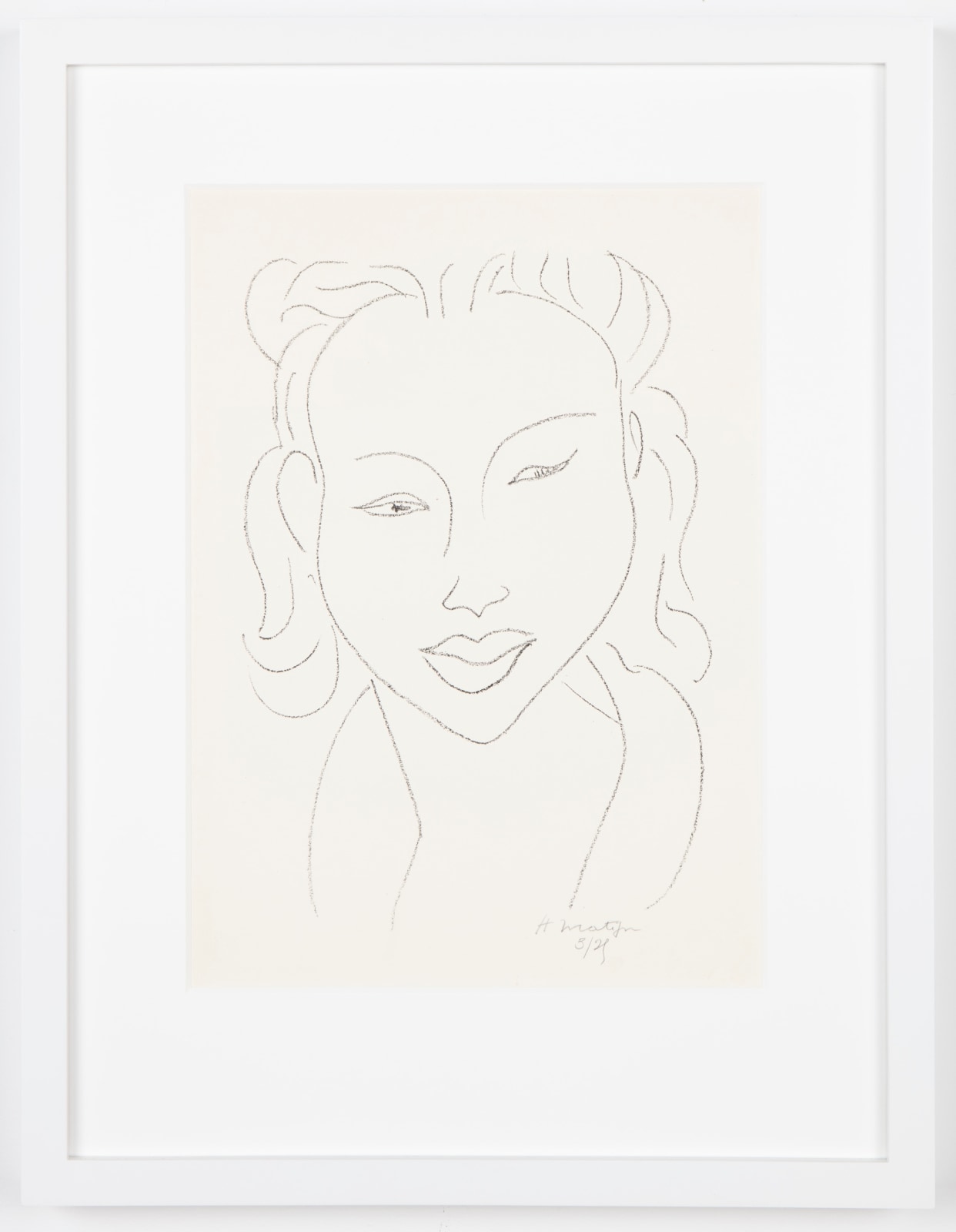Henri Matisse, Chinoise au visage de face (Chinese Woman, Full Face), 1947