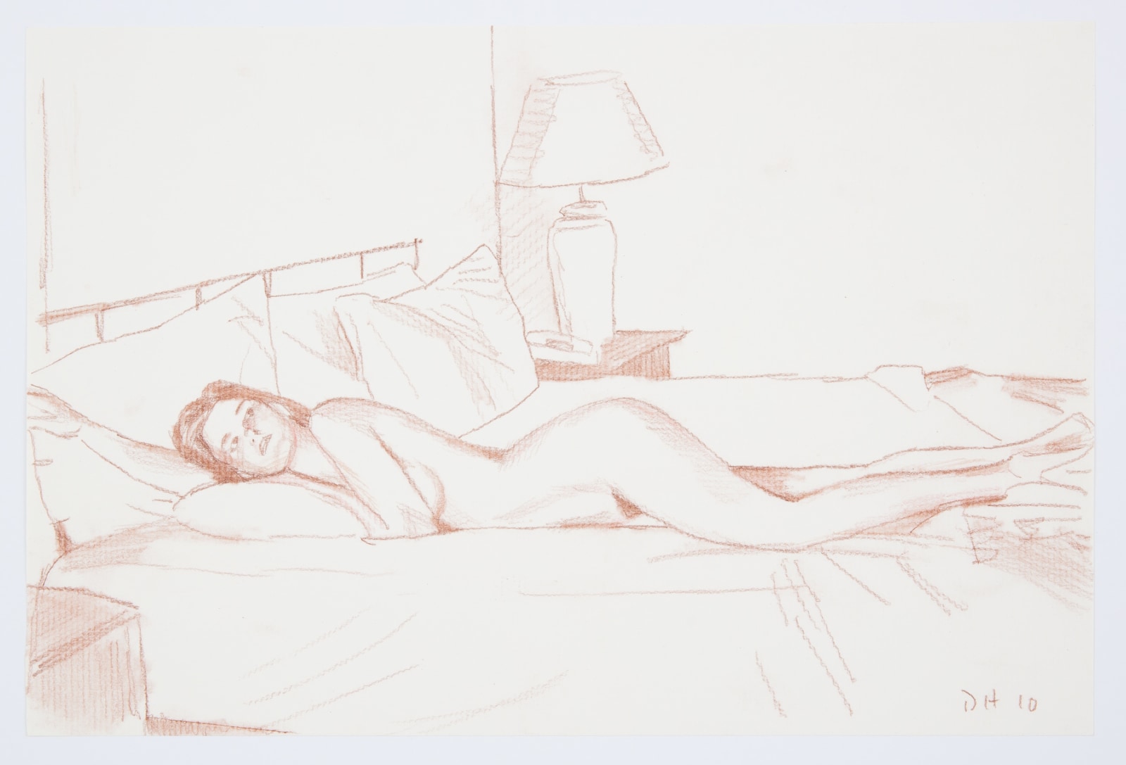 Duncan Hannah, Reclining Nude, 2010