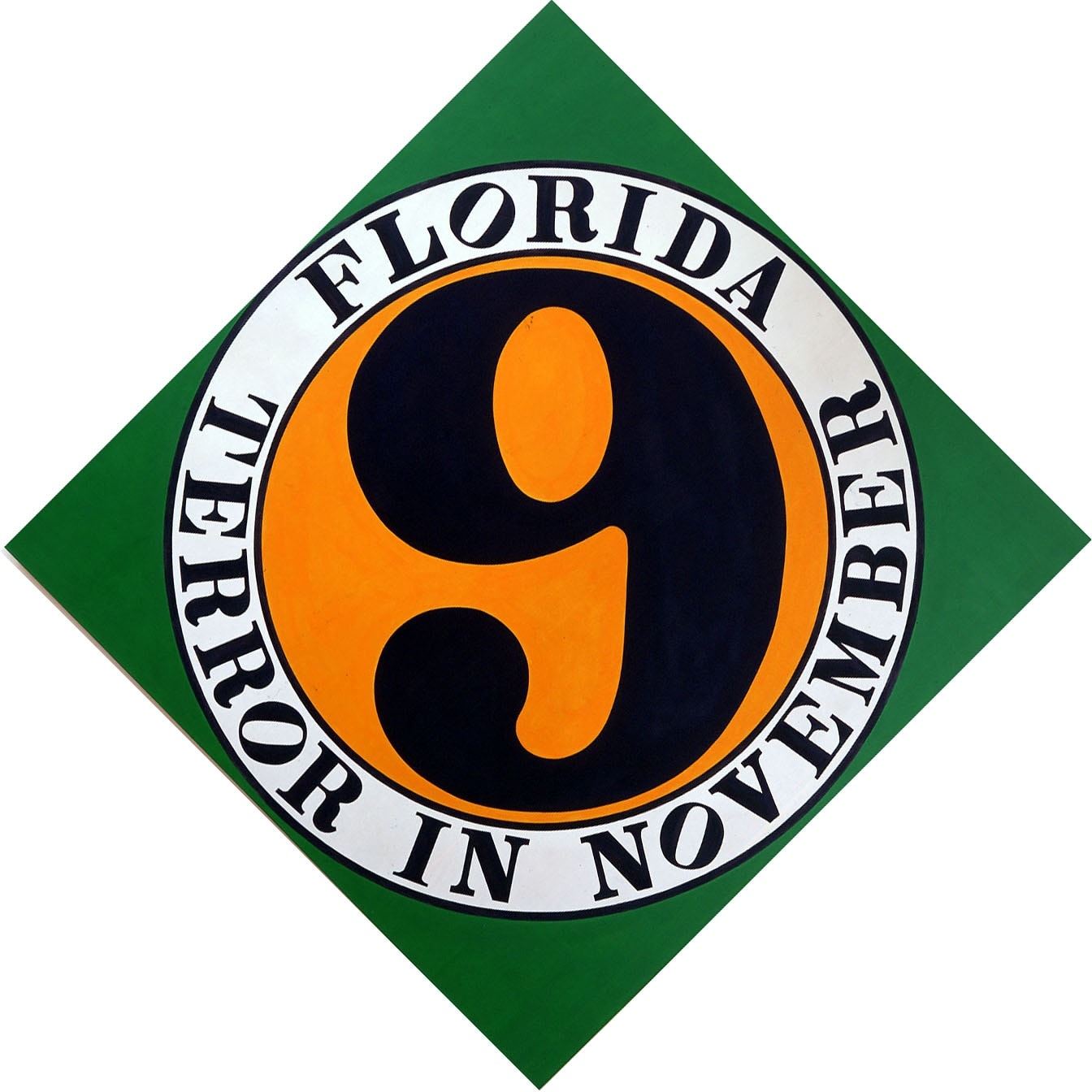 Robert Indiana, Terror in November, 2000