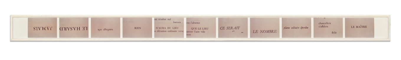 Marcel Broodthaers, Garniture symbolique, 1975