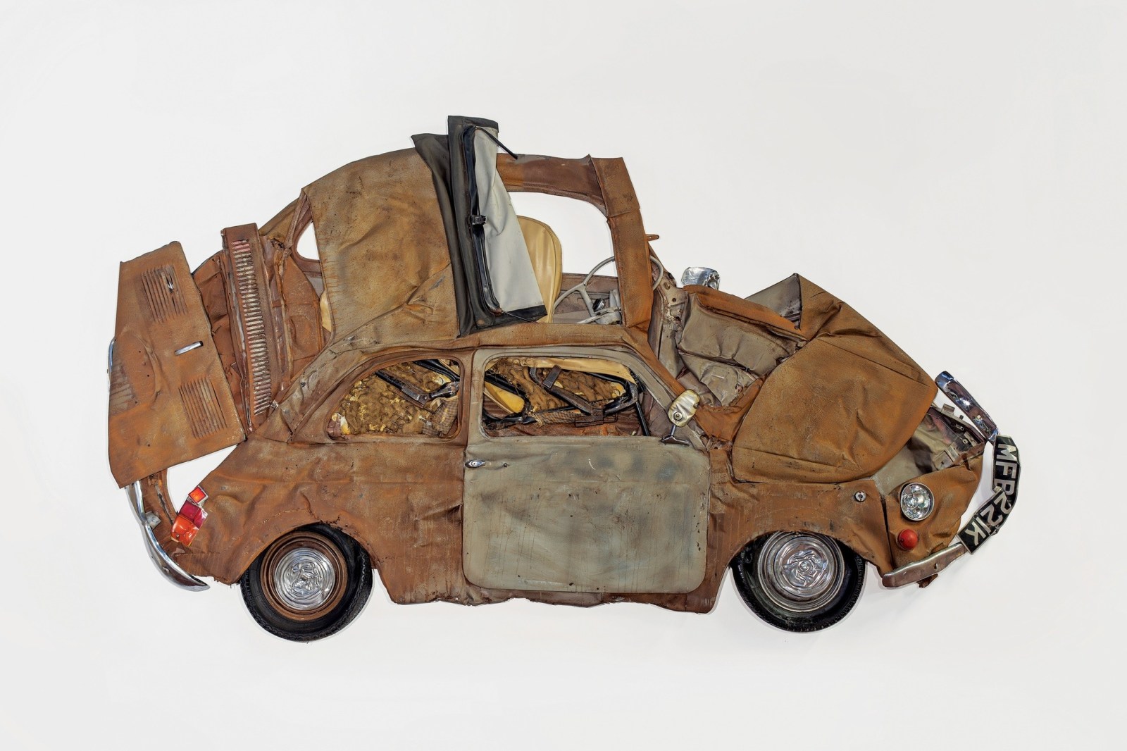 Ron Arad, Pressed Flower Rust, 2013