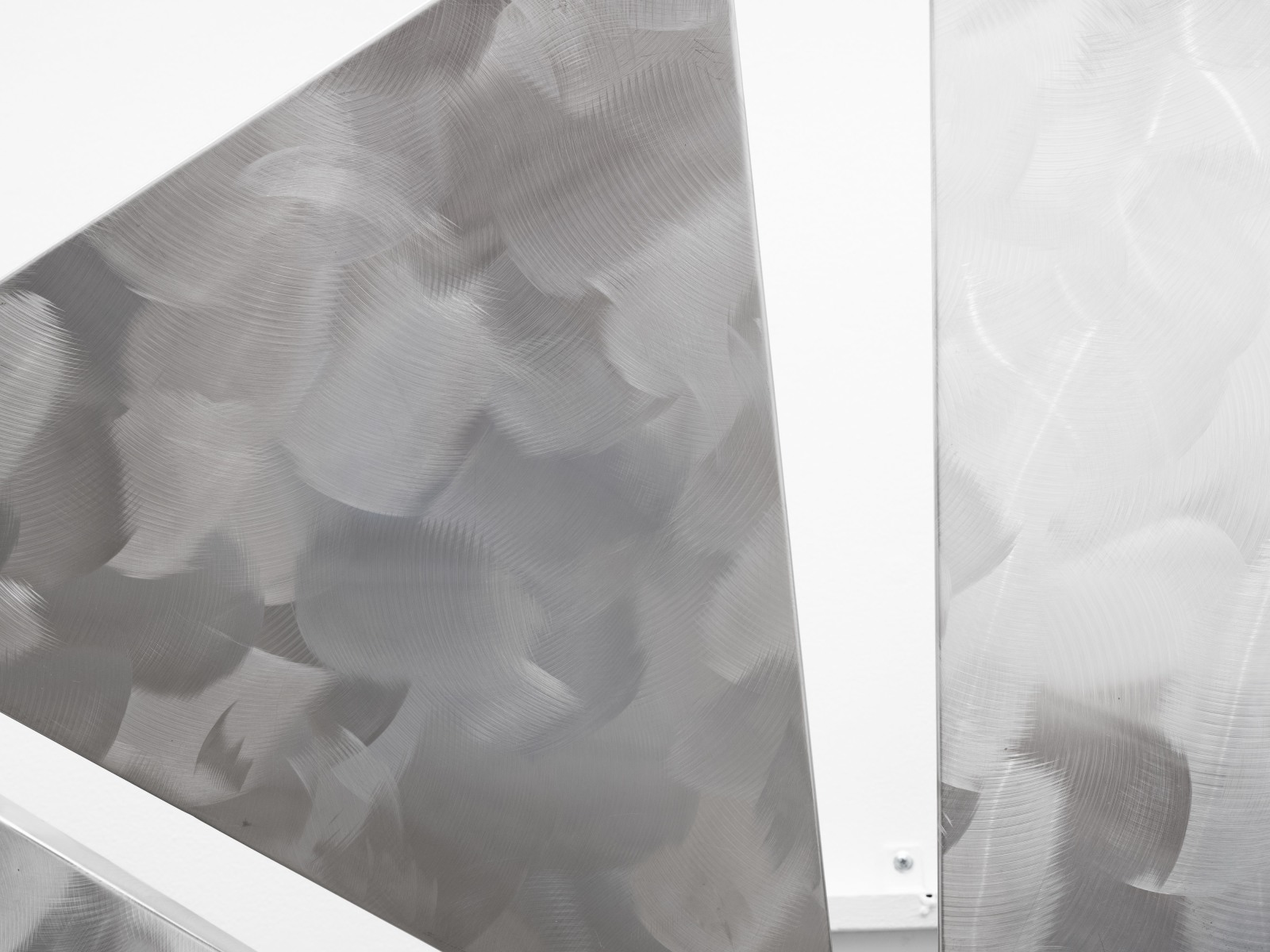 George Rickey, Six Triangles Hexagon Wall, 1978