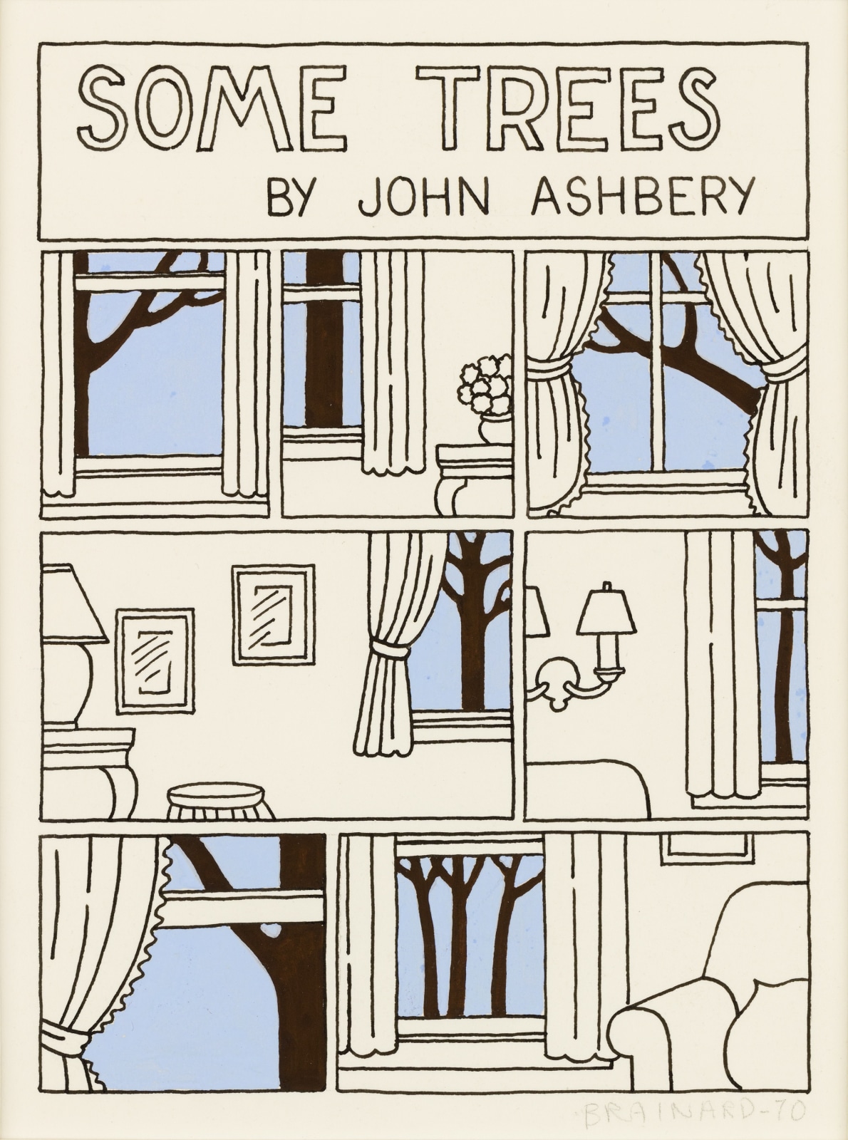 Joe Brainard, Some Trees, 1970