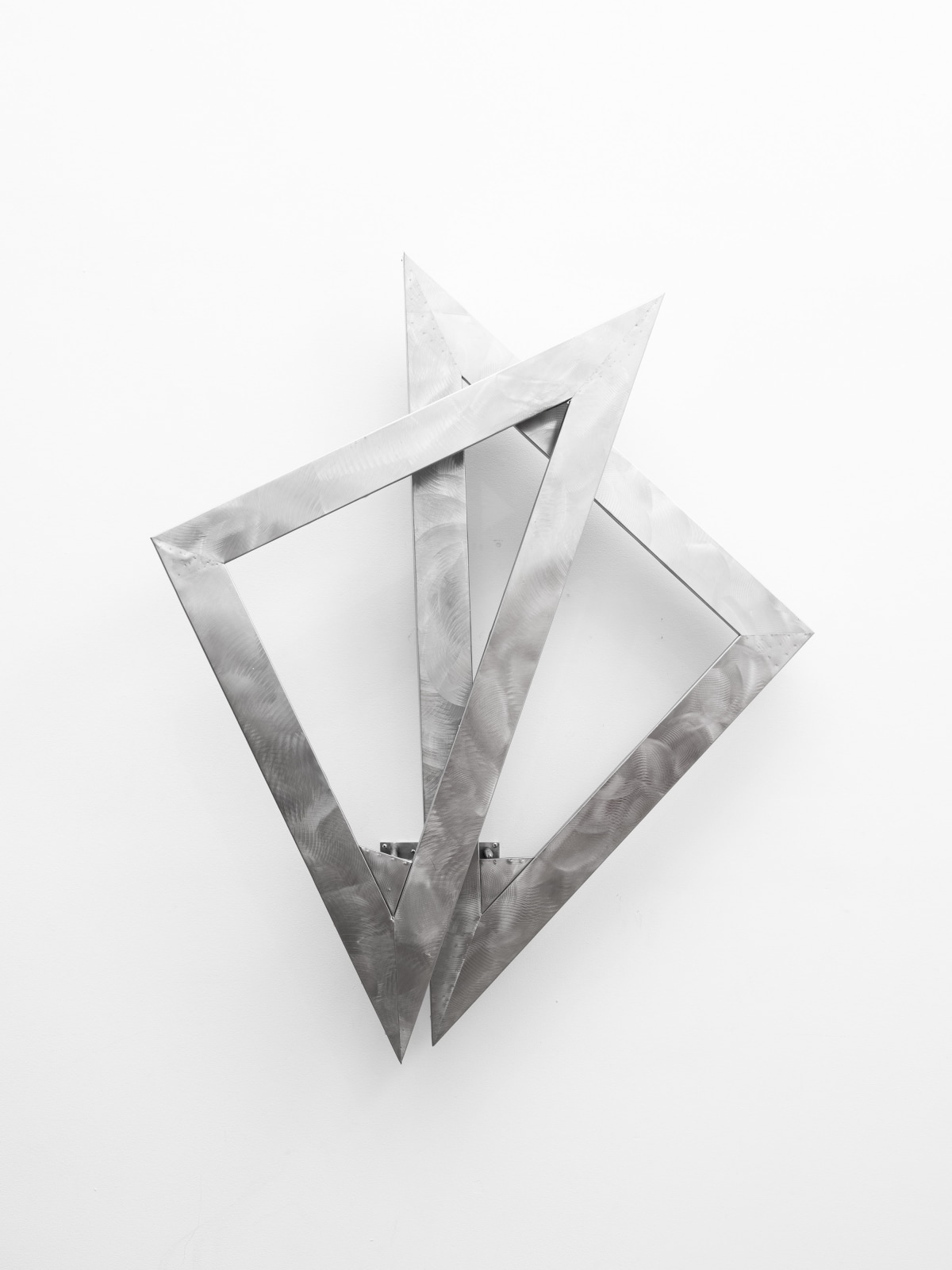 George Rickey, Unstable Squares Diagonal Wall, 1981