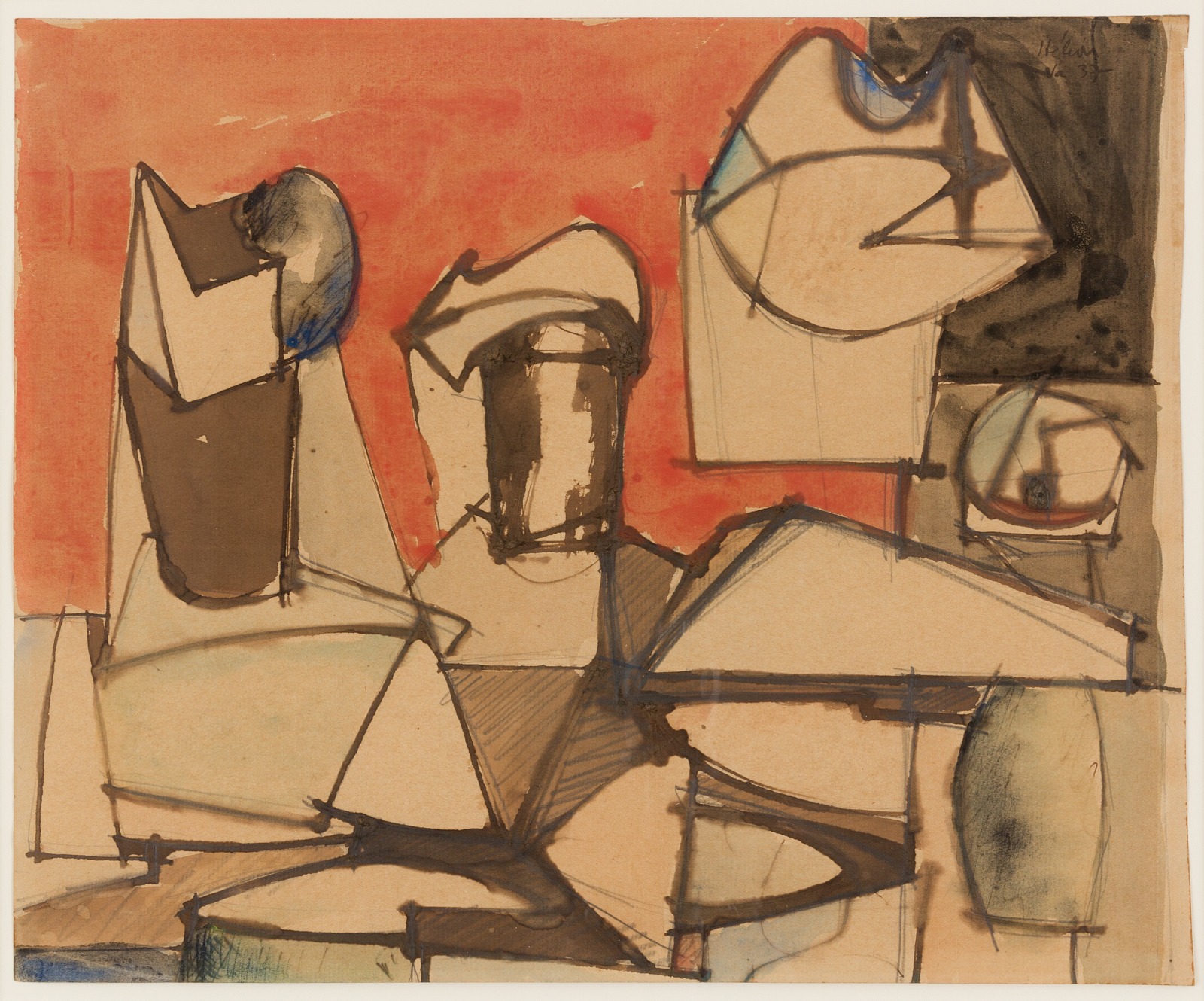 Jean Hélion, Untitled-Abstract, 1937