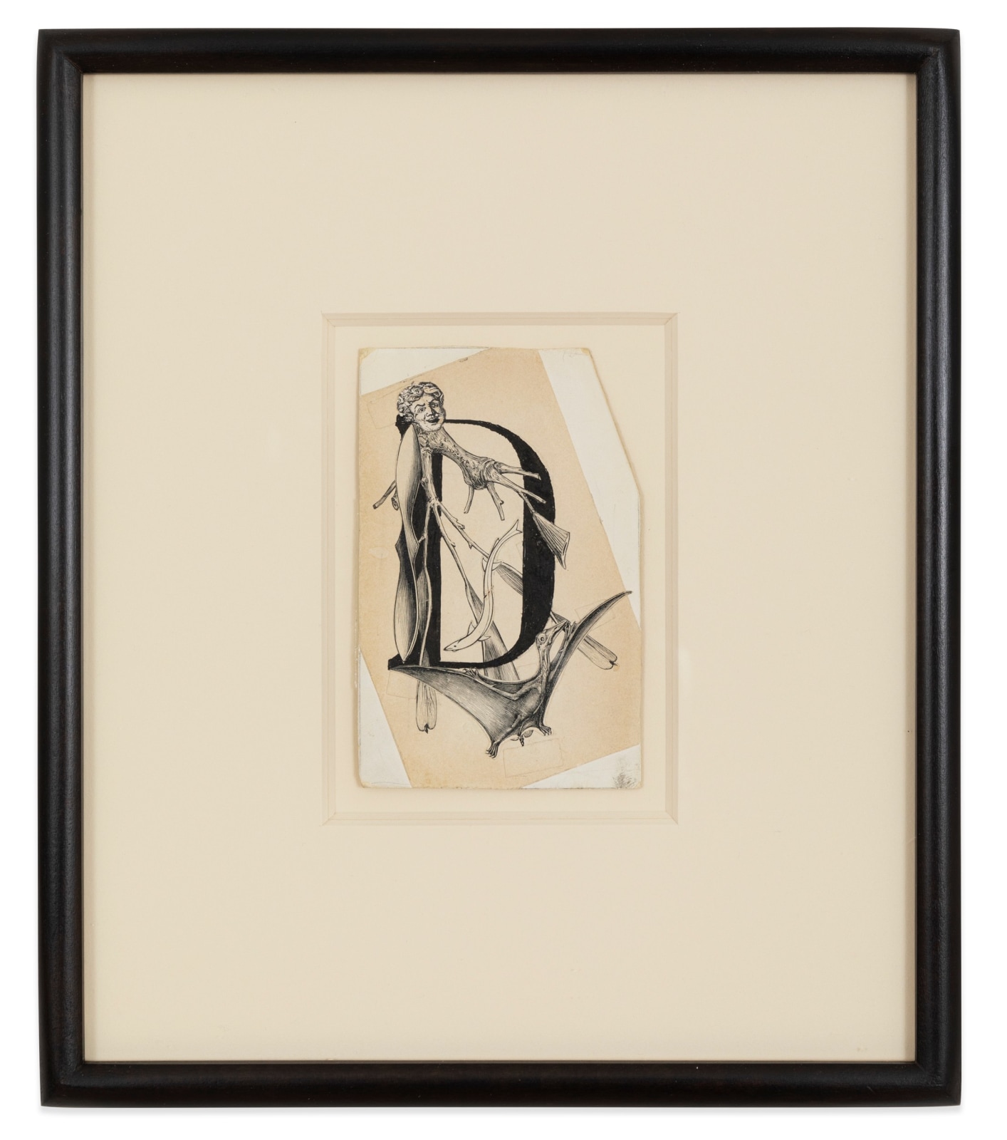 Max Ernst, Lettrine D, 1948
