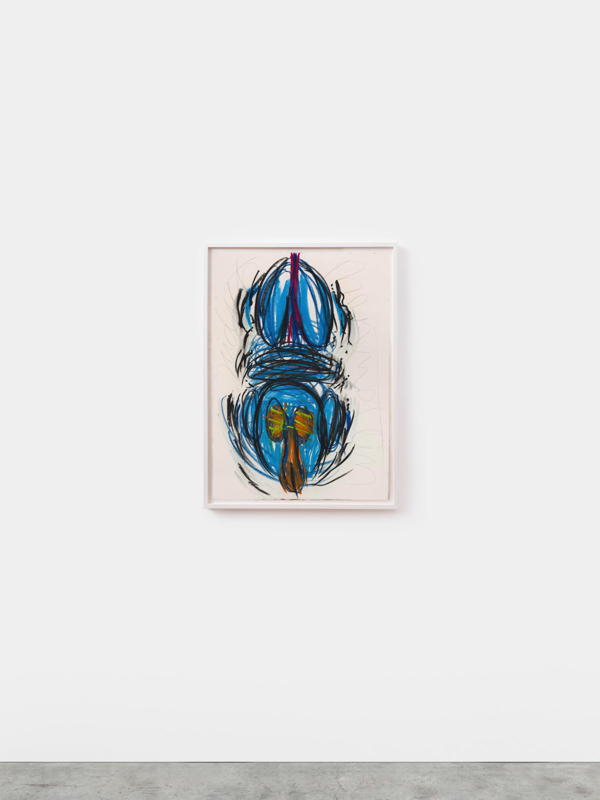 Judith Bernstein, Dick in a Head, 2015