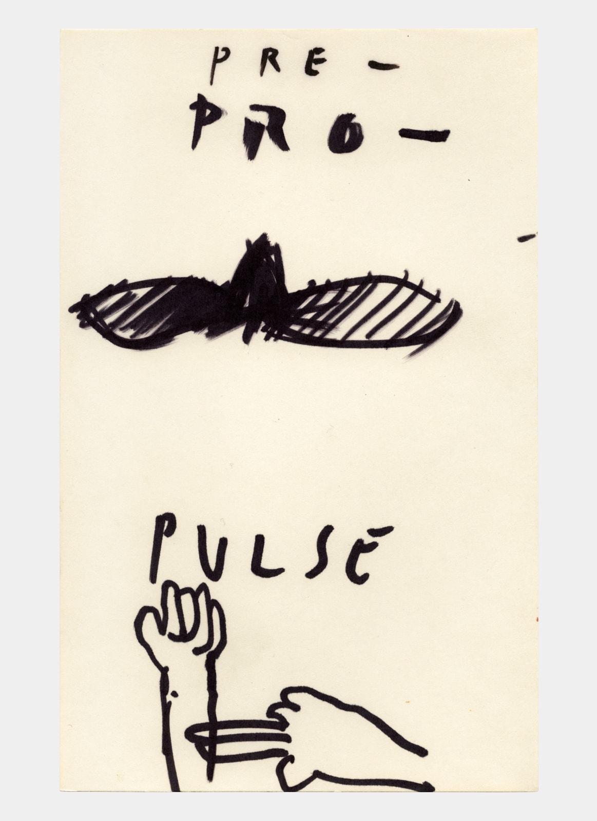 Jamie Nares, Untitled, c. 1988-1992