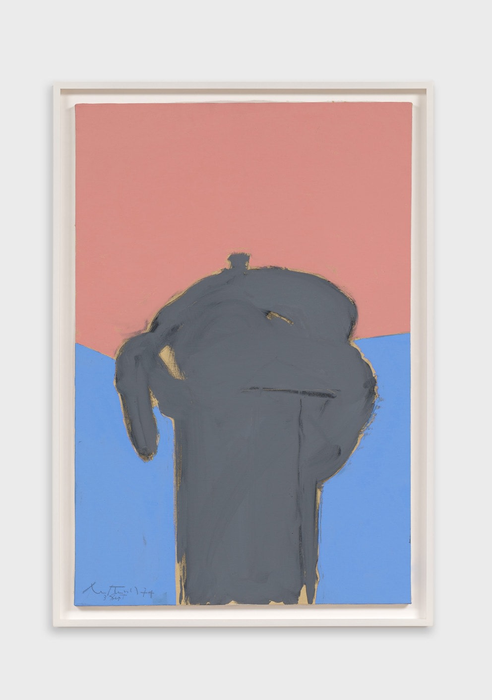 Robert Motherwell, The Persian No. 3, September 3, 1974