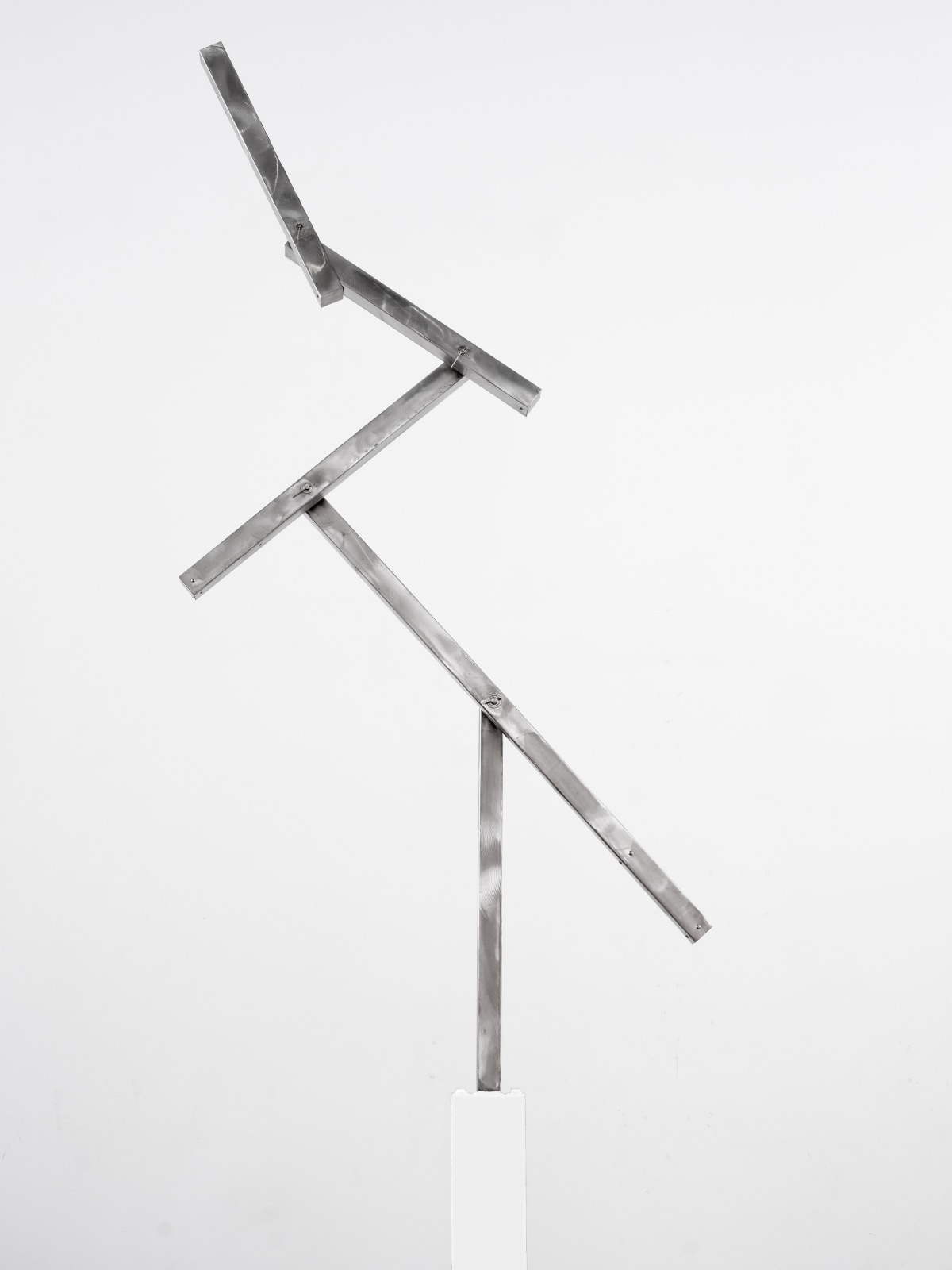 George Rickey, Four Lines Diagonal Jointed, 1988 | Kasmin Gallery