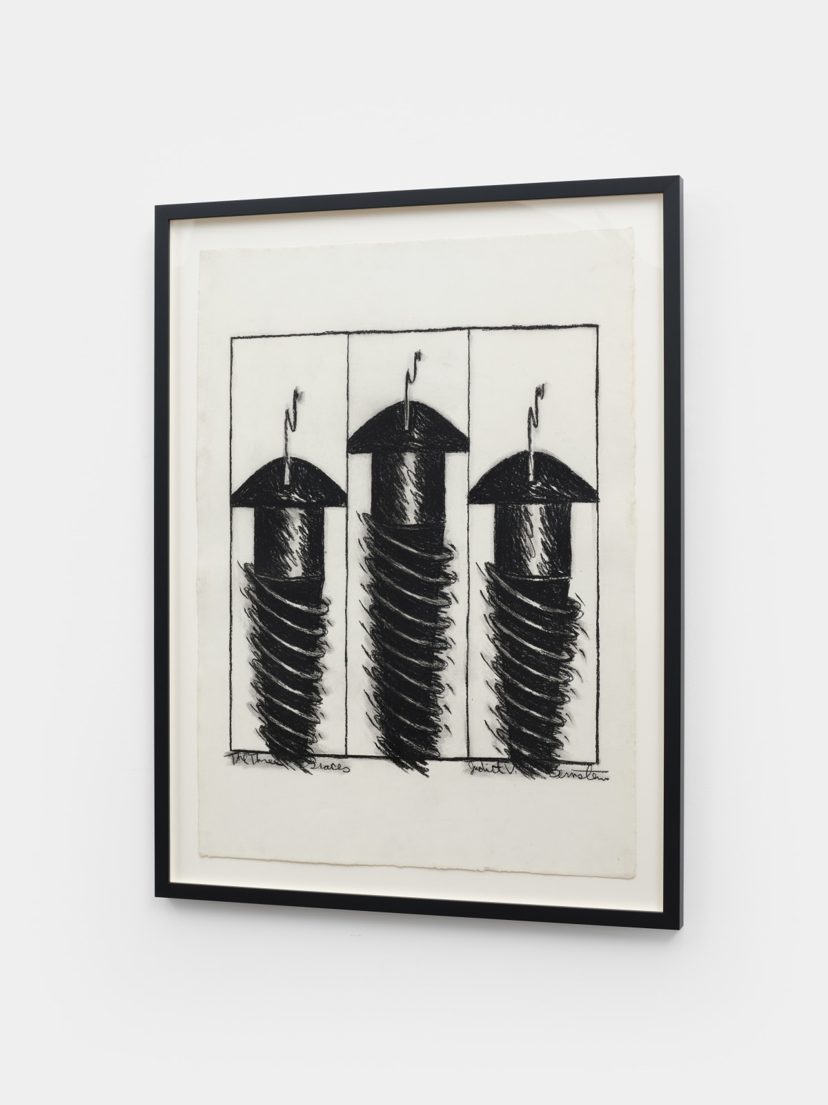 Judith Bernstein, SCREW DRAWING #6, 1970