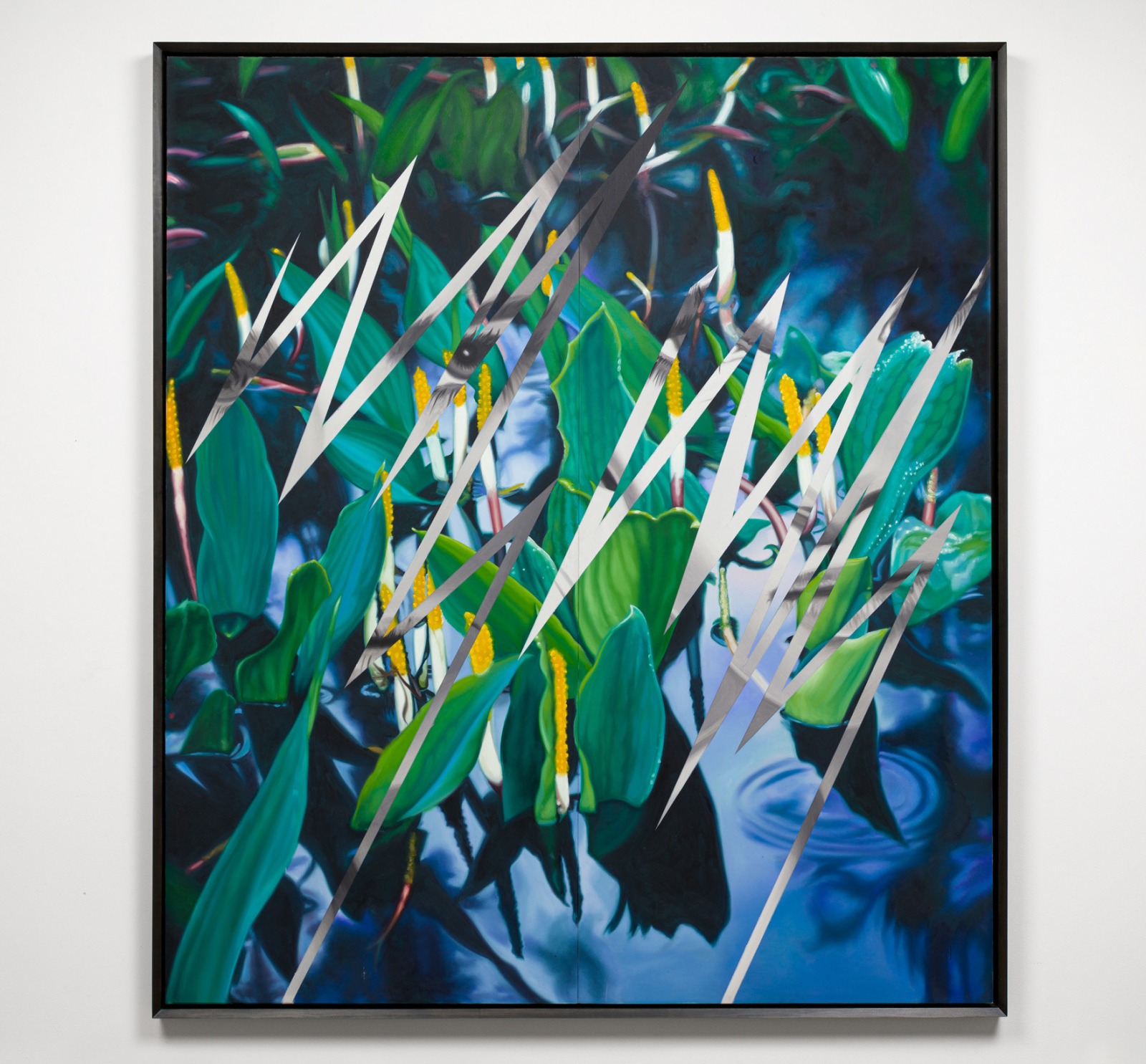 James Rosenquist, Welcome to Water Planet IV (close lightning), 1988