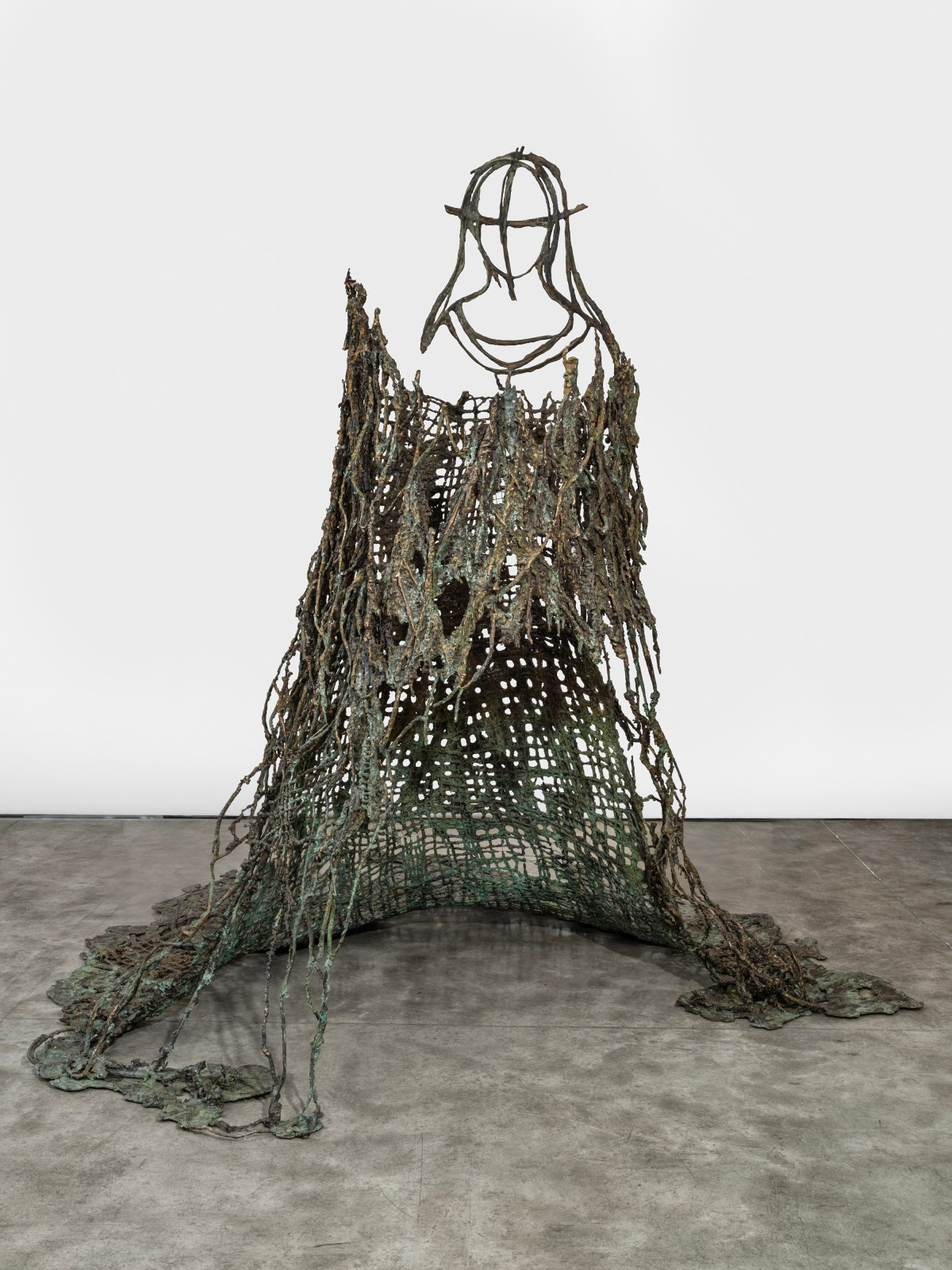 Diana Al-Hadid, The Bride in the Large Glass, 2023