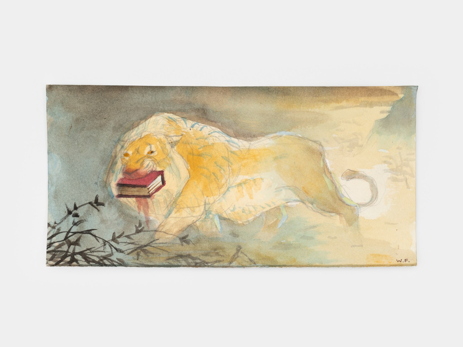 Walton Ford, Study for 'Phantom', 2023