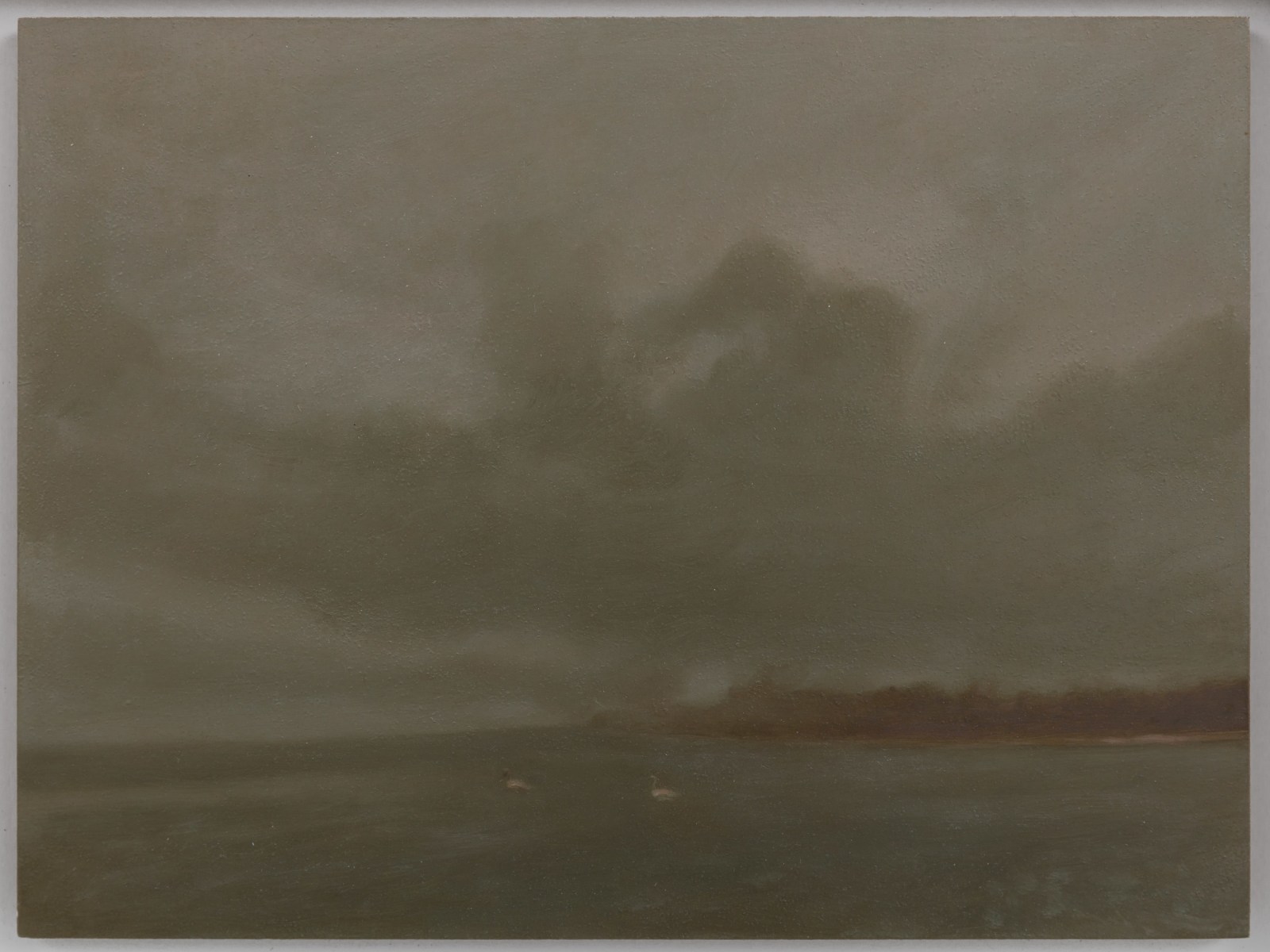 Matvey Levenstein, Swans in the Mist, 2023