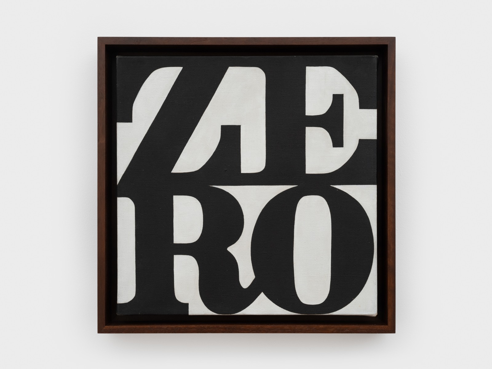 Robert Indiana, ZERO, 1966