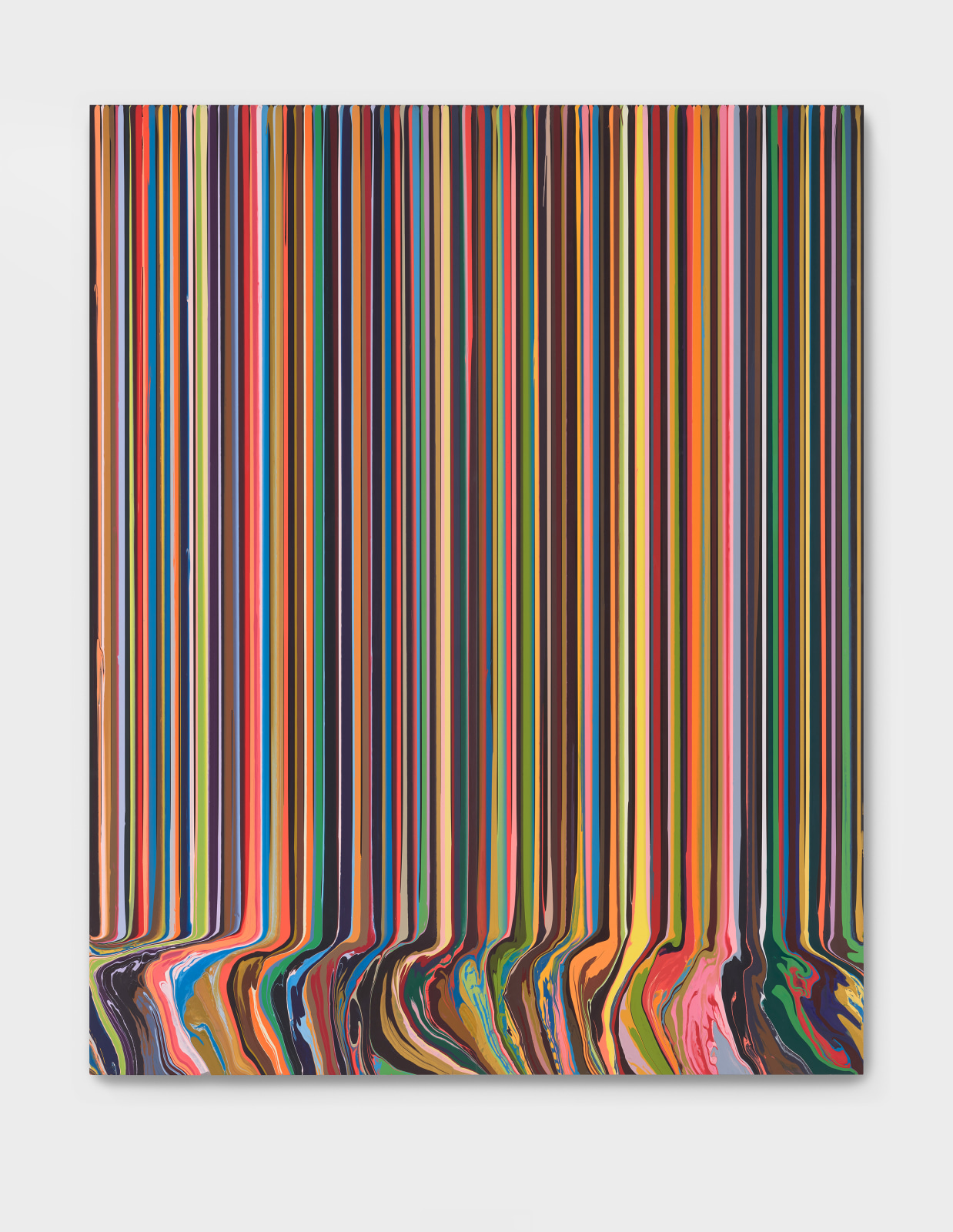 Ian Davenport, Black Redeemer, 2024