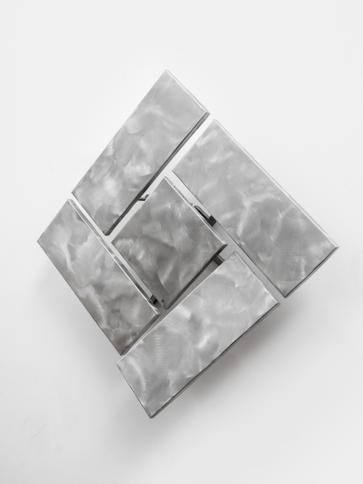 George Rickey, Four Rectangles One Square Diagonal, 1979