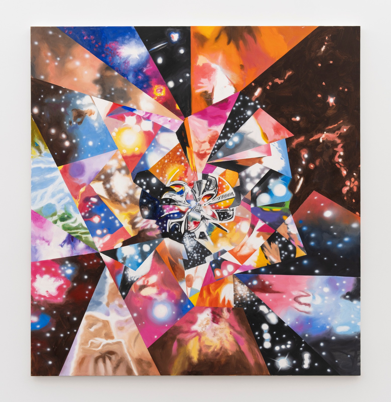 James Rosenquist, Fractals Caught Approaching Zero, 2013