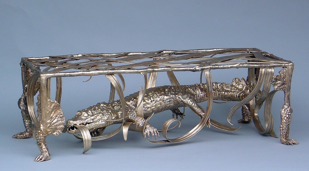 Claude Lalanne, Crocodile (Petit Banc), 2006