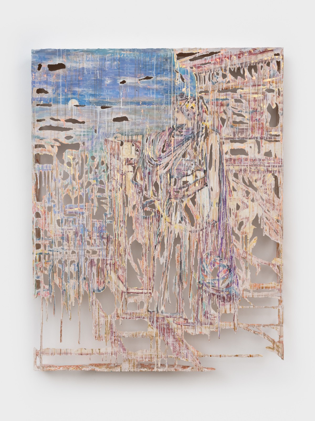 Diana Al-Hadid, Zenobia’s Moon, 2024-2025