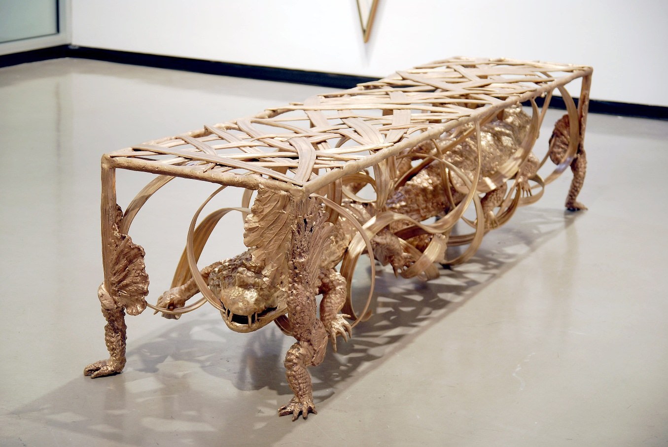 Claude Lalanne, Crocodile (Banc), 2003