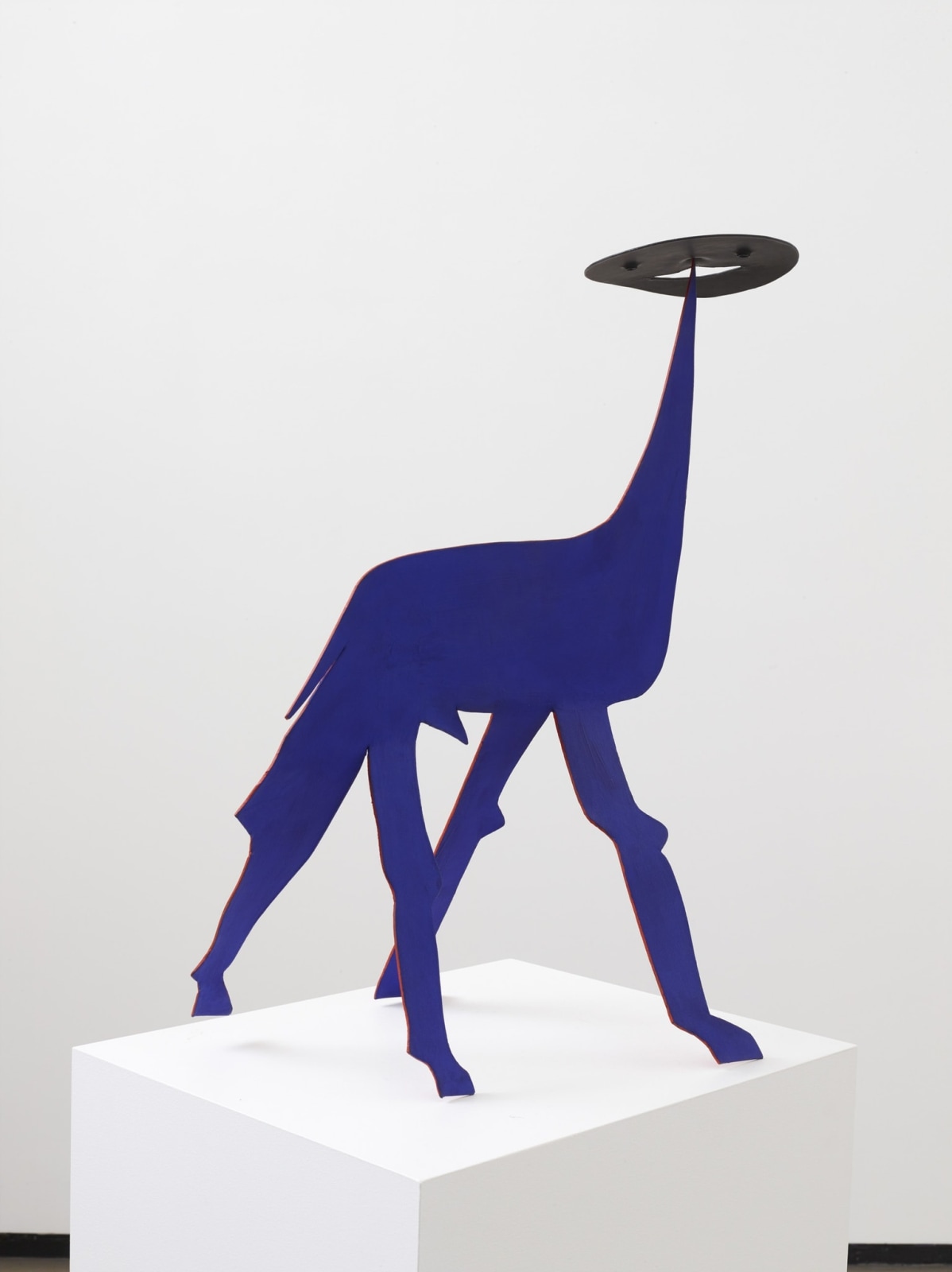Alexander Calder, Moon Faced Llama (blue and red), 1971