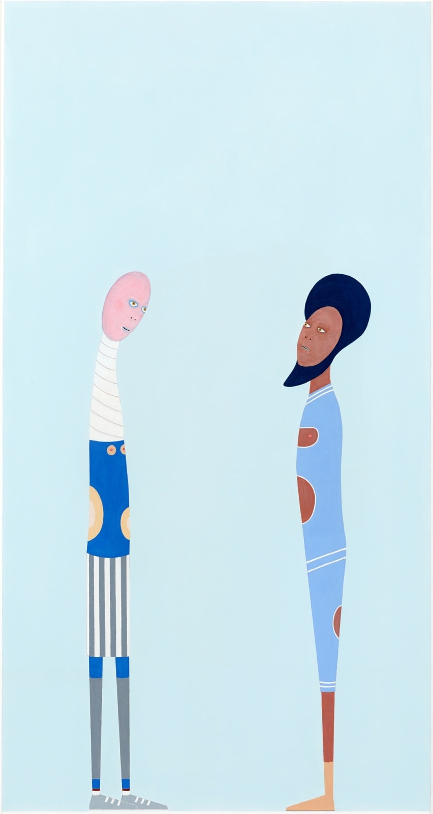 Laylah Ali, Untitled (Acephalous series), 2015
