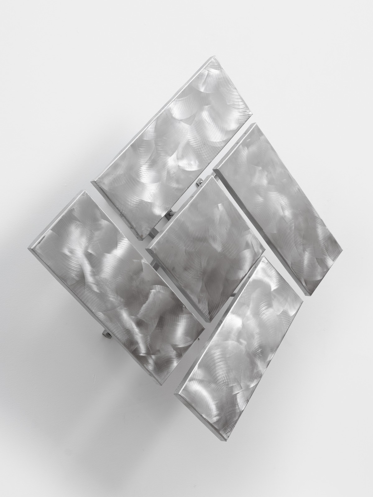 George Rickey, Four Rectangles One Square Diagonal, 1979