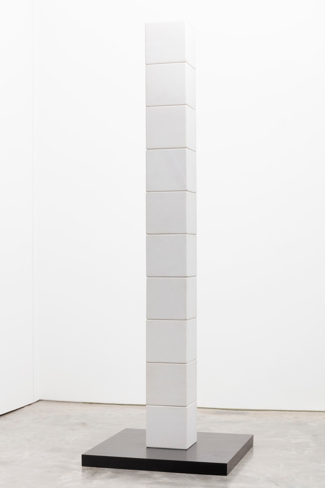 James Lee Byars, The Figure of Death, 1987