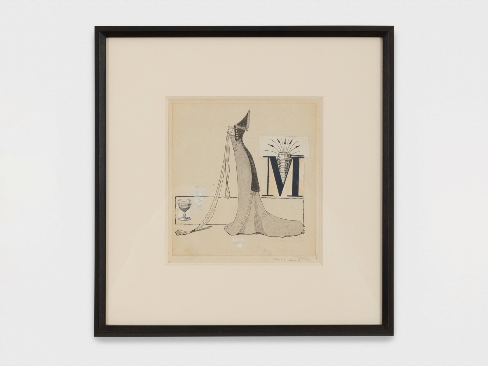Max Ernst, Lettrine M, 1974