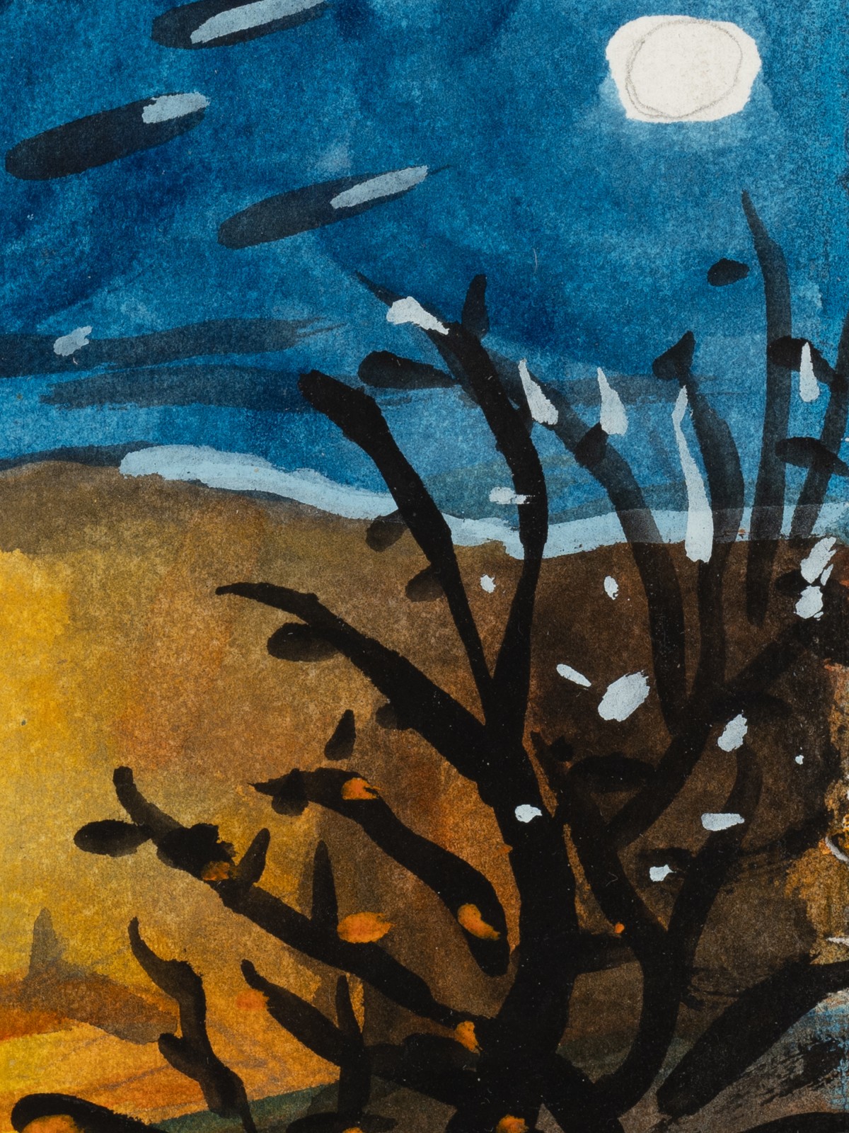 Walton Ford, Study for 'Luctus', 2024