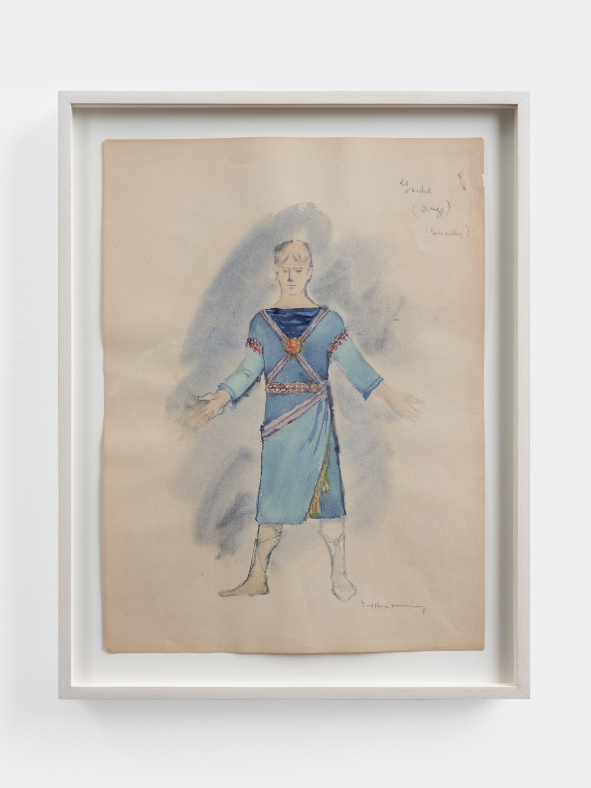 Dorothea Tanning, Costume Designs for Judith - Judith and Garde (Ange), 1961