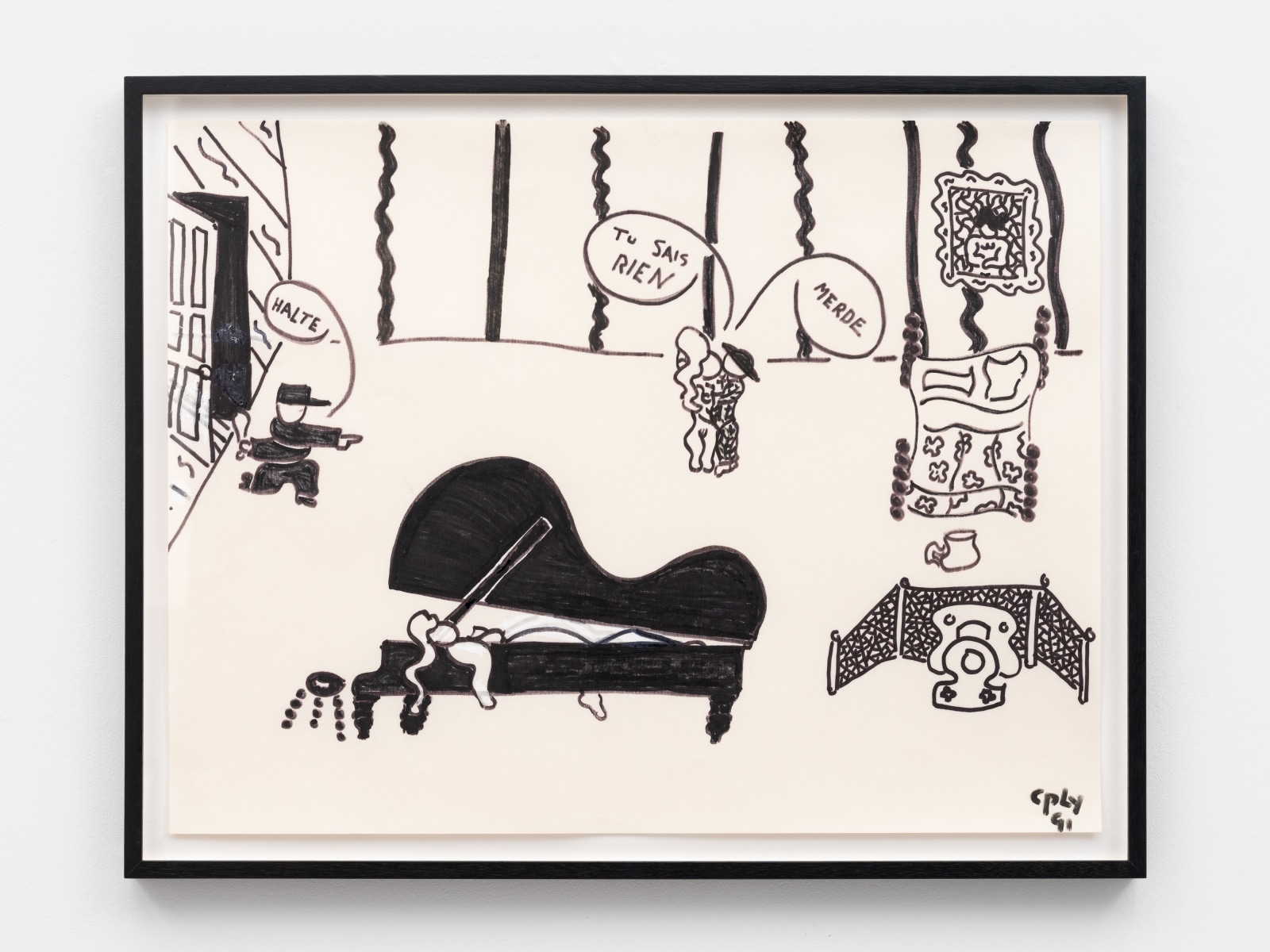 William N. Copley, Untitled, 1991