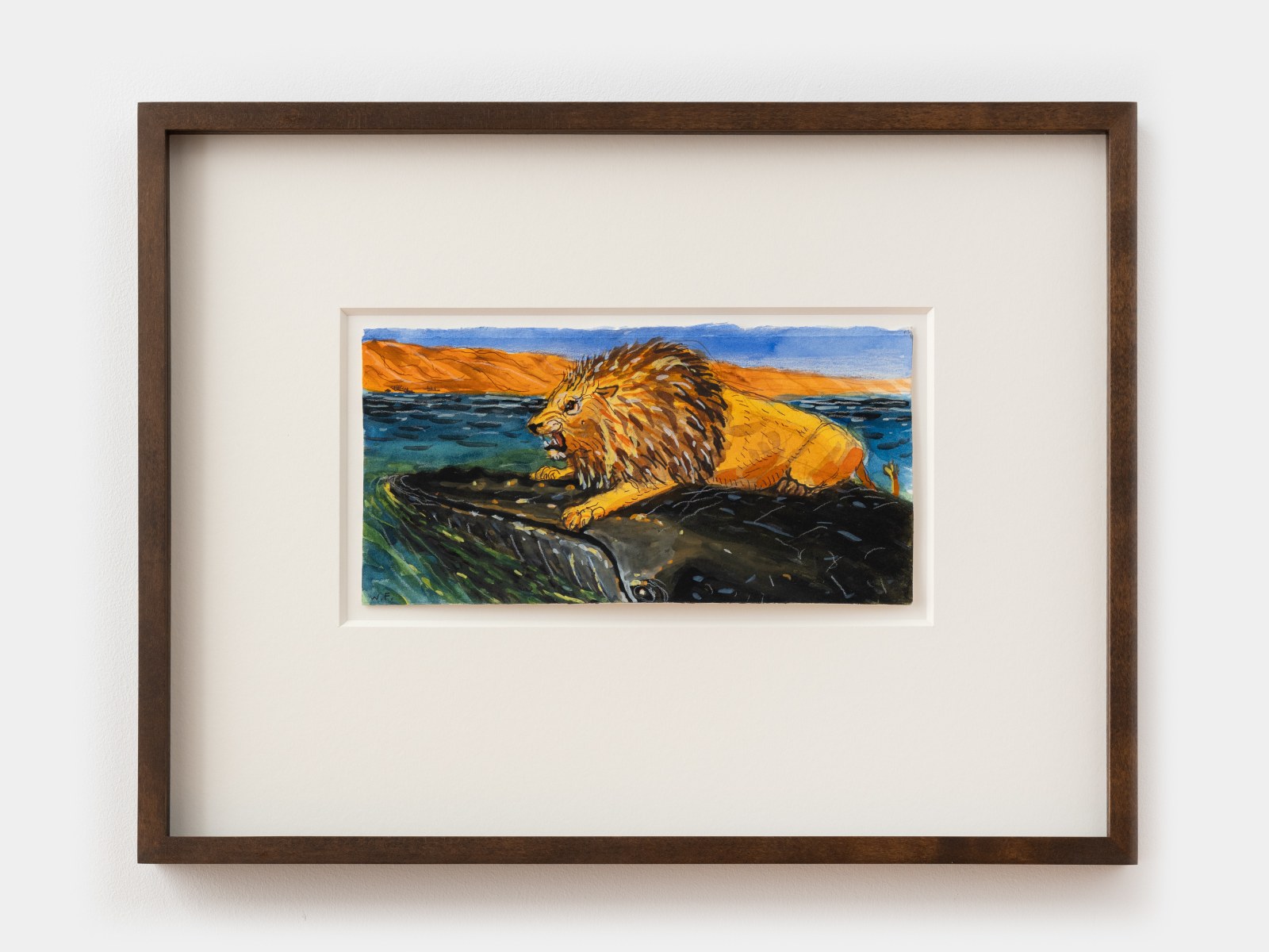 Walton Ford, Study for 'Namib', 2023