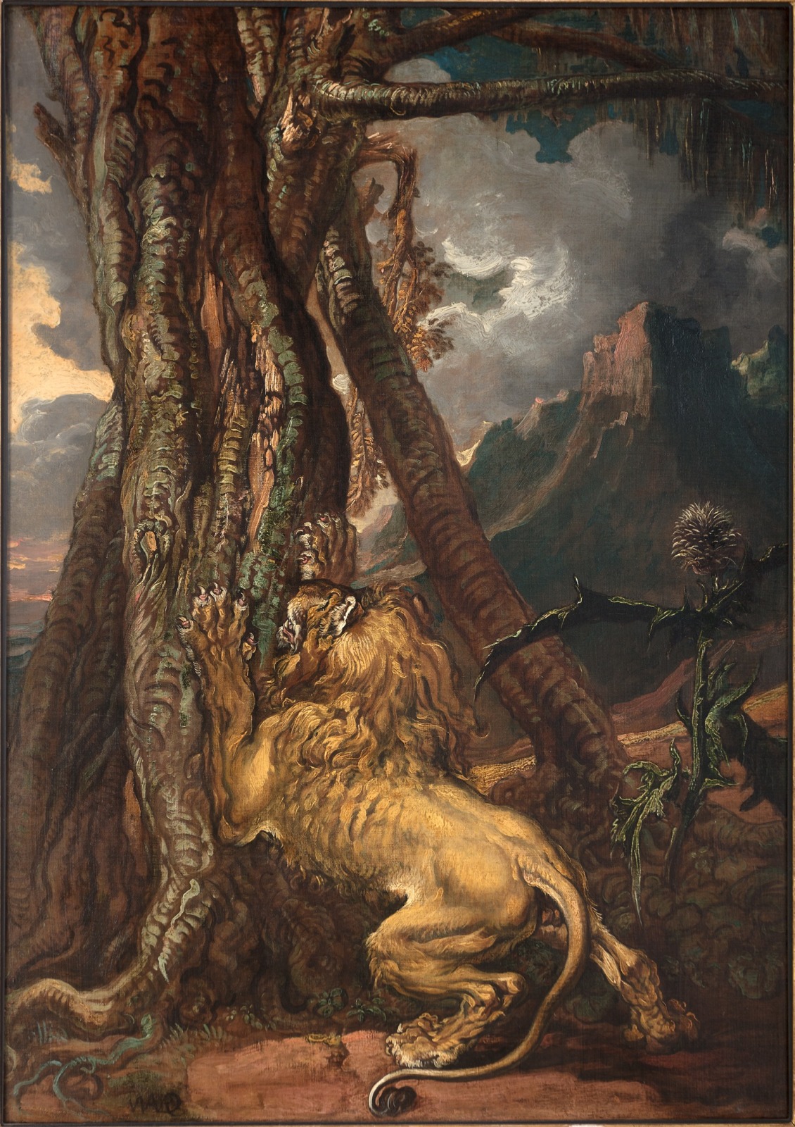 James Ward, Painting of a Lion, ca. 1808