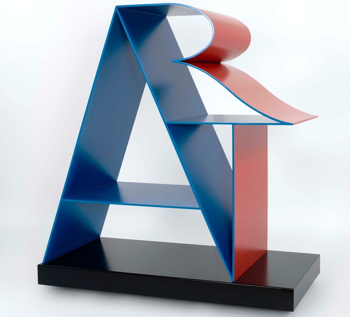 Robert Indiana, ART, Blue Red, 1972-2001