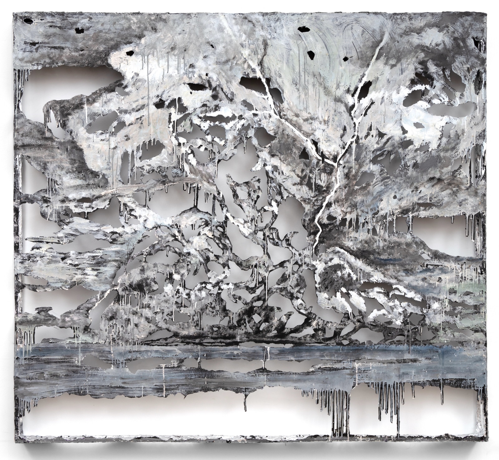 Diana Al-Hadid, Silver Linings, 2023