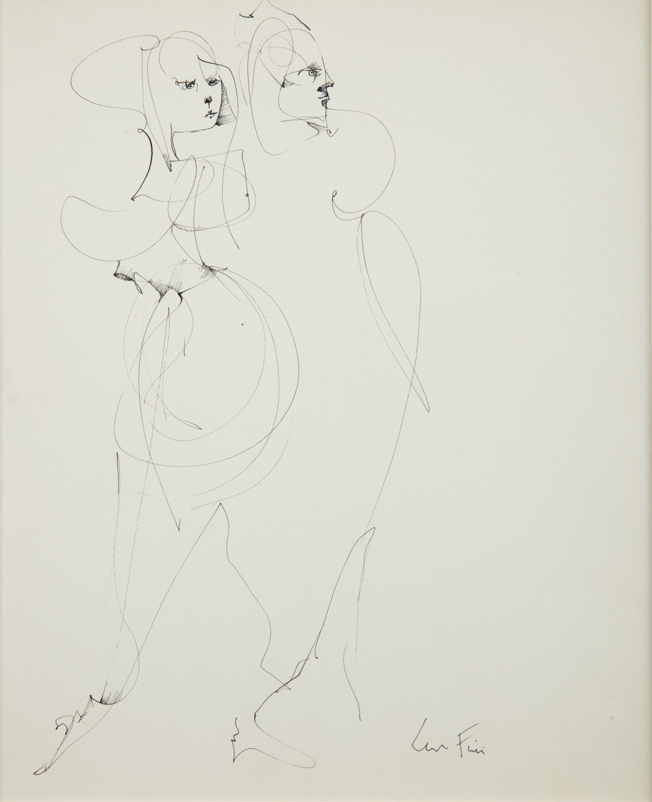 Leonor Fini, Zibeddé et Emina in Manuscrit trouvé à Saragosse, 1961