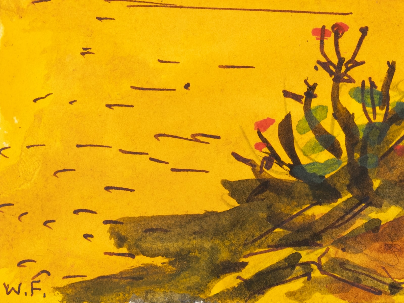 Walton Ford, Study for 'Culpabilis', 2024